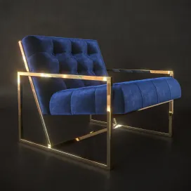 Jonathan Adler Goldfinger armchair